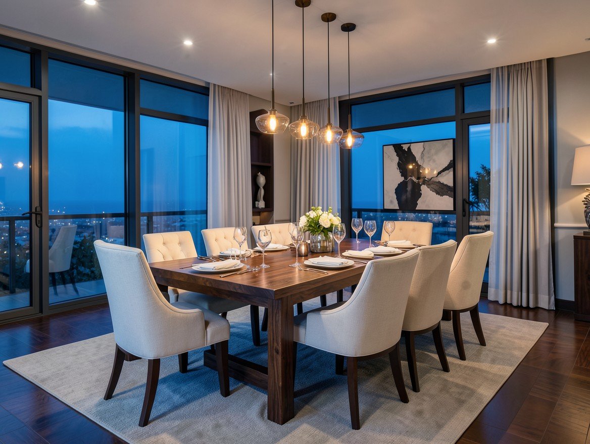 Comedor elegante para compartir en familia